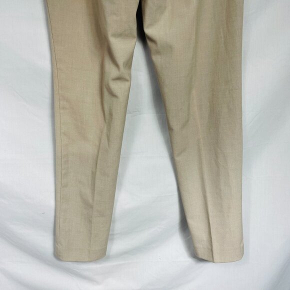 Tahari Women's Tan Loose Sleek Business Causal Pants Size 4 - Picture 11 of 13